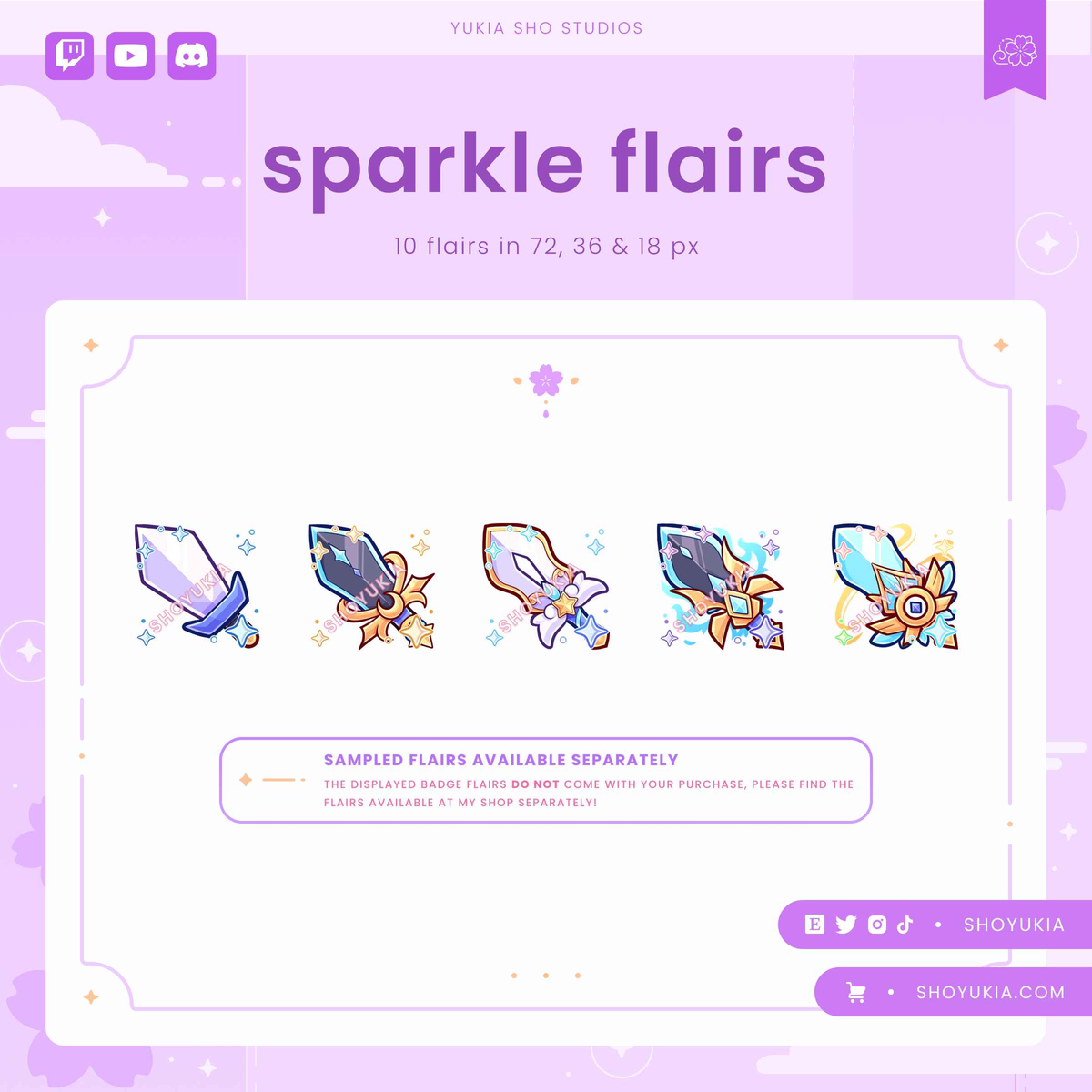 Ethereal Sword Sub Badges
