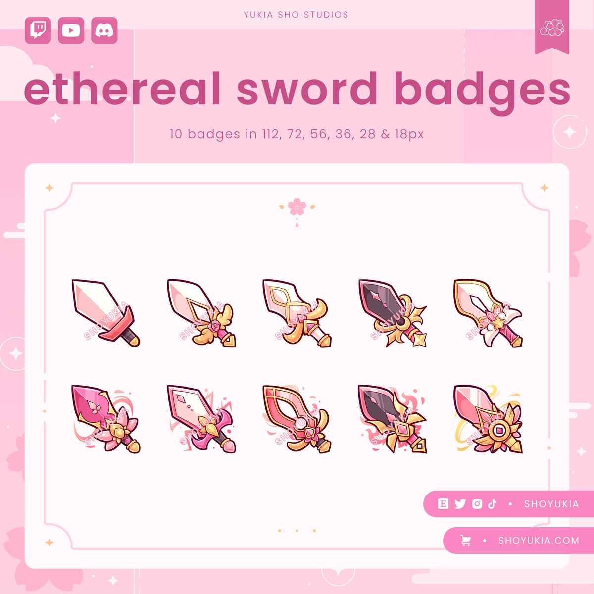 Ethereal Sword Sub Badges