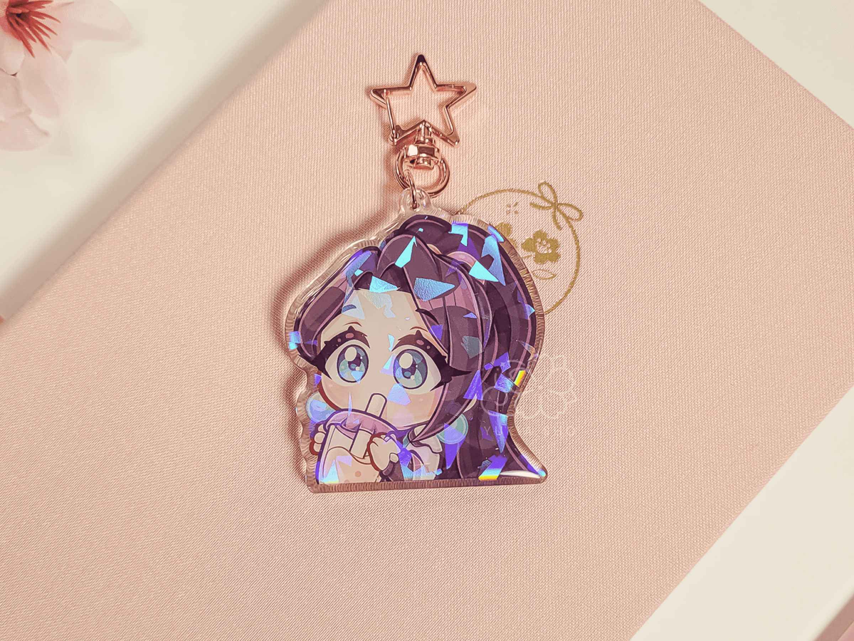 Valorant Sage Sip 2.5" Acrylic Keychain Charm