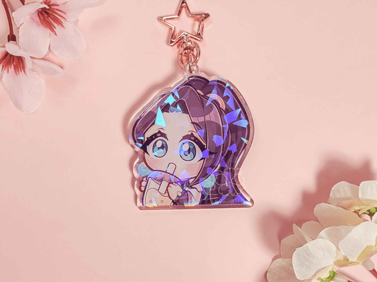 Valorant Sage Sip 2.5" Acrylic Keychain Charm