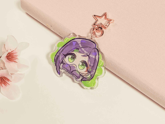 Valorant Viper Wow 2.5" Acrylic Keychain Charm