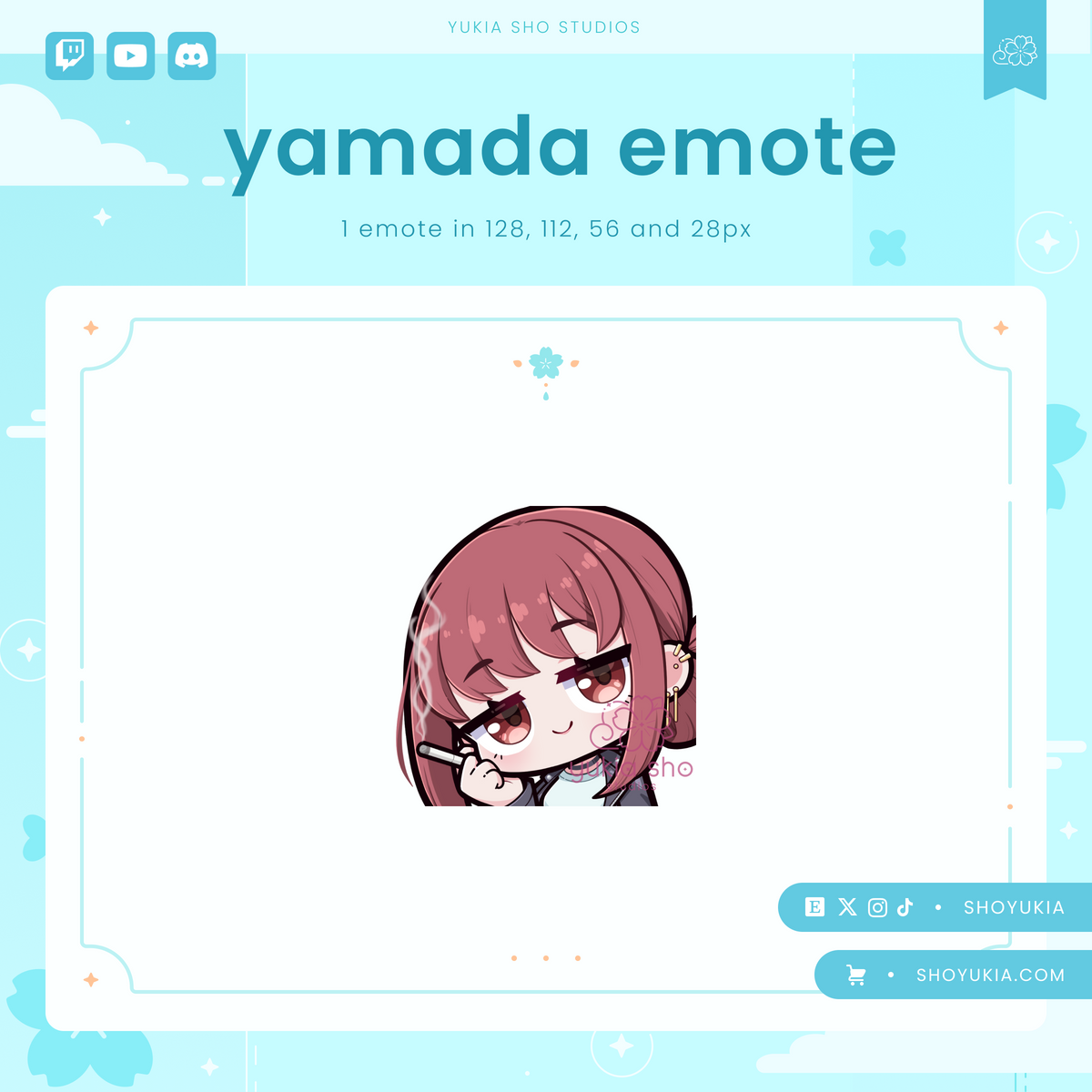 Yamada Smoking Emote