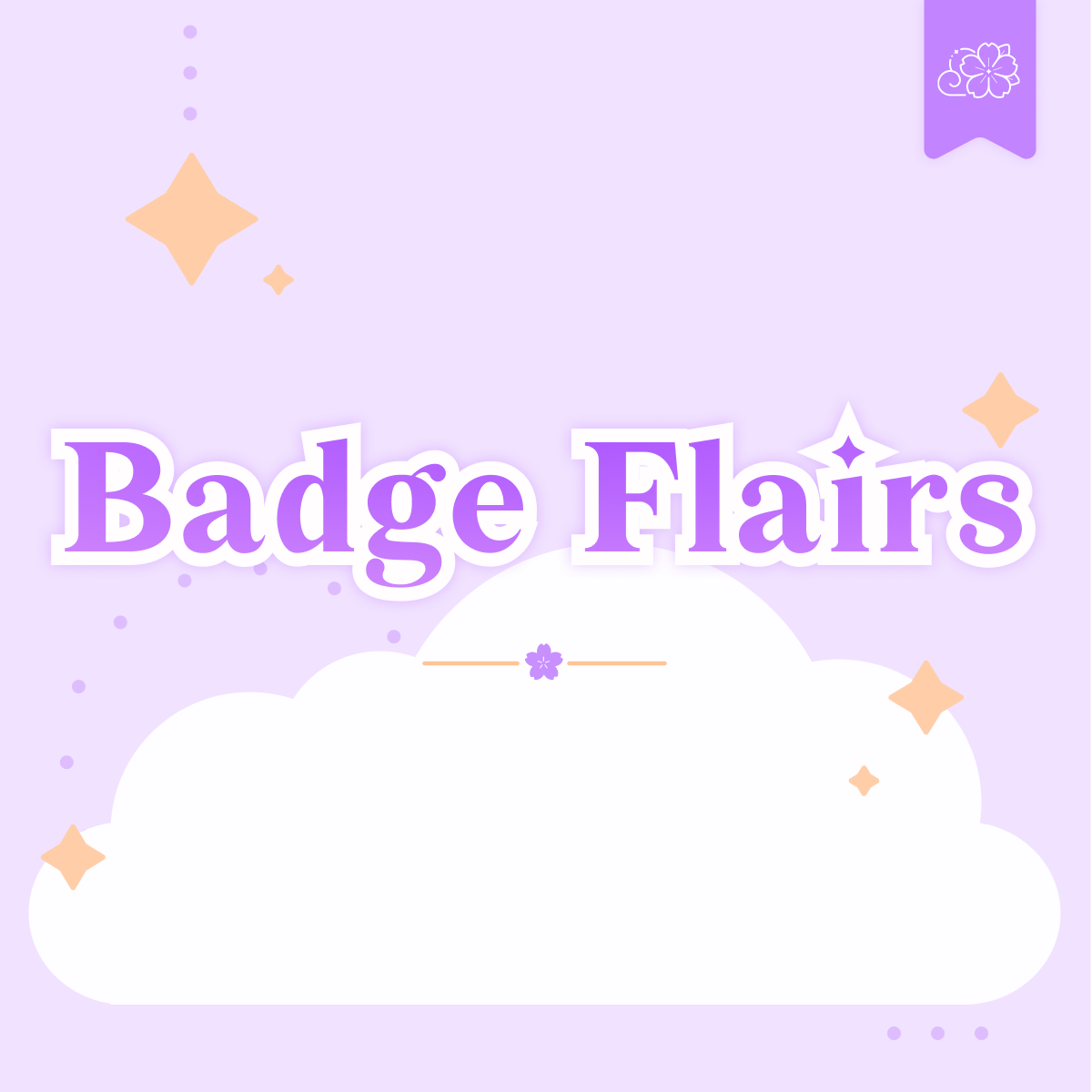 Sub Badge Flairs - Yukia Sho Studios