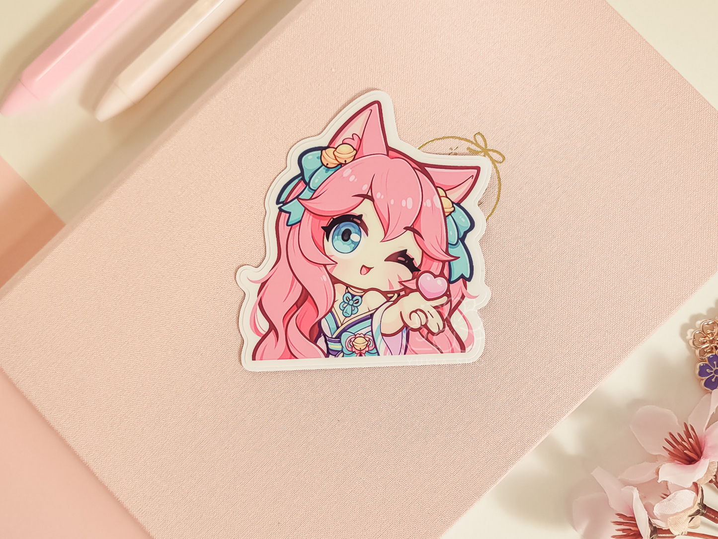 LoL Ahri 3" Vinyl Stickers