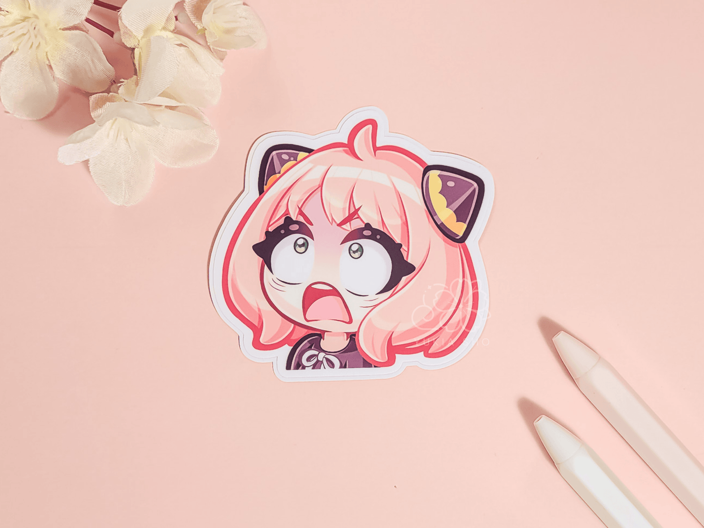 SxF Anya 3" Vinyl Stickers