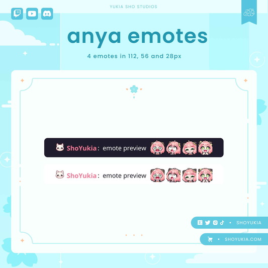 SxF Anya Emotes