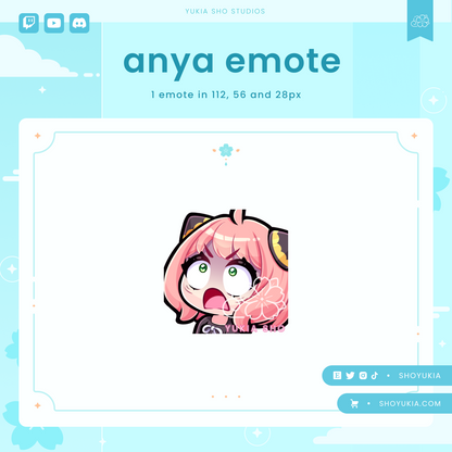 Genshin Impact Ayaka Emotes for Twitch/Discord