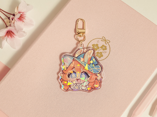 League of Legends Aurora 2.5" Acrylic Keychain Charm