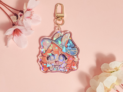 League of Legends Aurora 2.5" Acrylic Keychain Charm