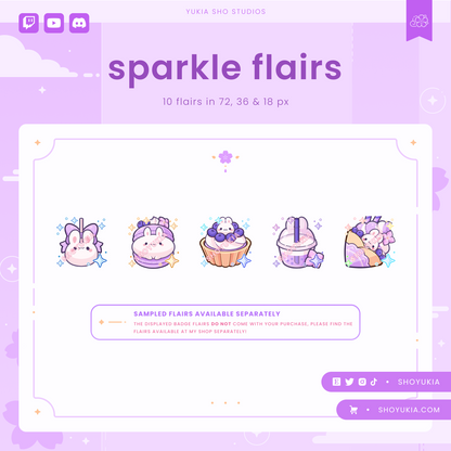 Bunny Bakery Sub Badges