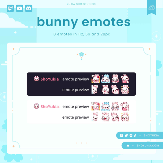 Bunny Emotes