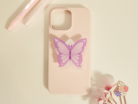 Butterfly Acrylic Phone Grip