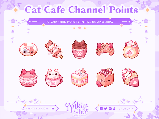Cat Cafe Channel Points Bundle