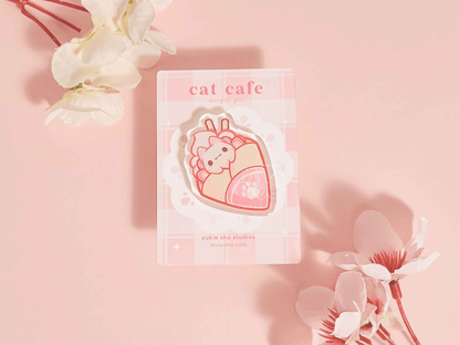 Cat Cafe 1.5"Acrylic Pin Bundle