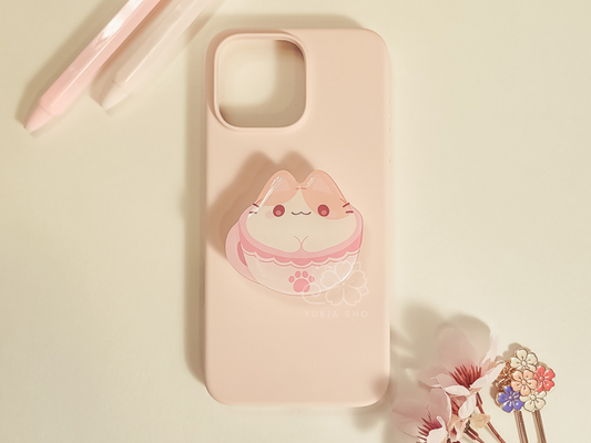 Catpuccino Acrylic Phone Grip