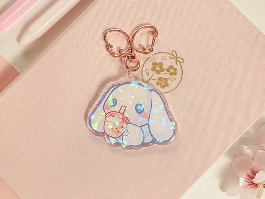 Kawaii Cinna Sip 2.5" Acrylic Keychain Charm