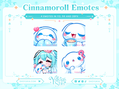 Kawaii Cinna Roll Emotes