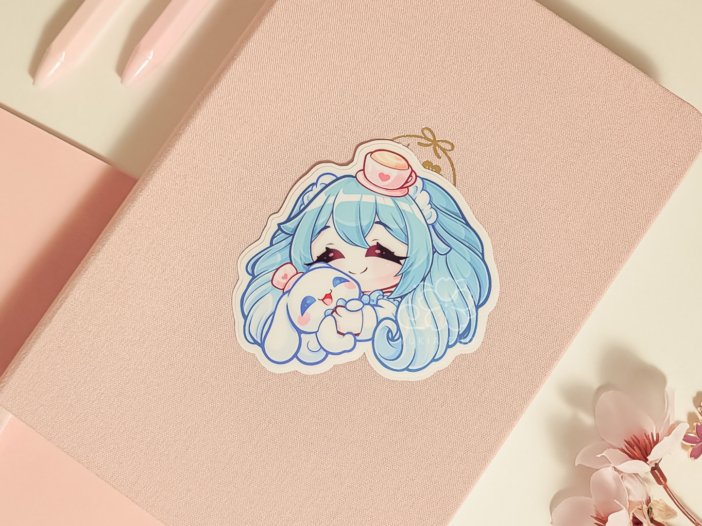 Kawaii Cinna Roll 3" Vinyl Stickers (Set 1)