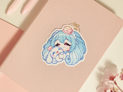 Kawaii Cinna Roll 3" Vinyl Stickers (Set 1)