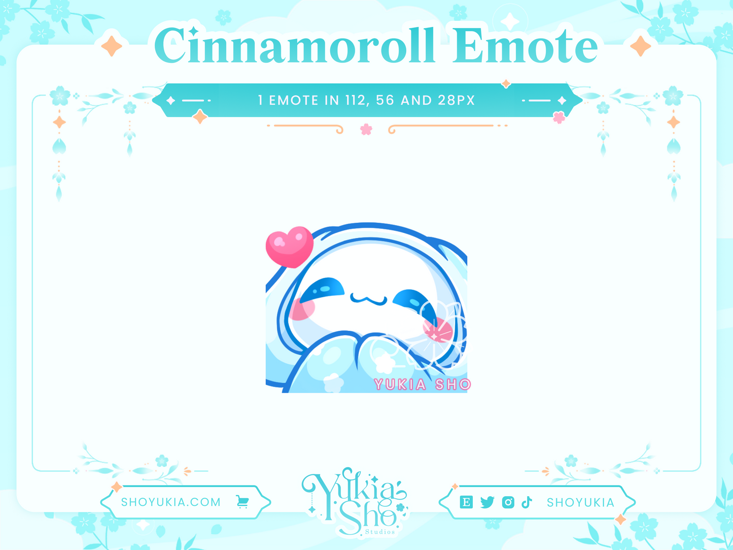 Kawaii Cinna Roll Emotes