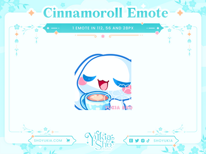 Kawaii Cinna Roll Emotes