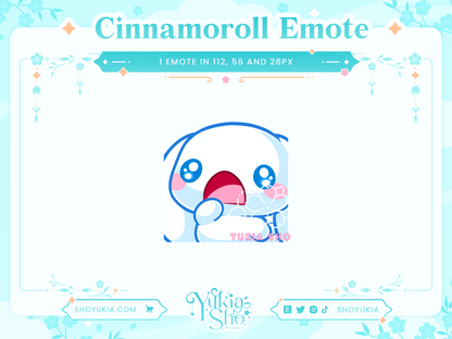 Kawaii Cinna Roll Emotes