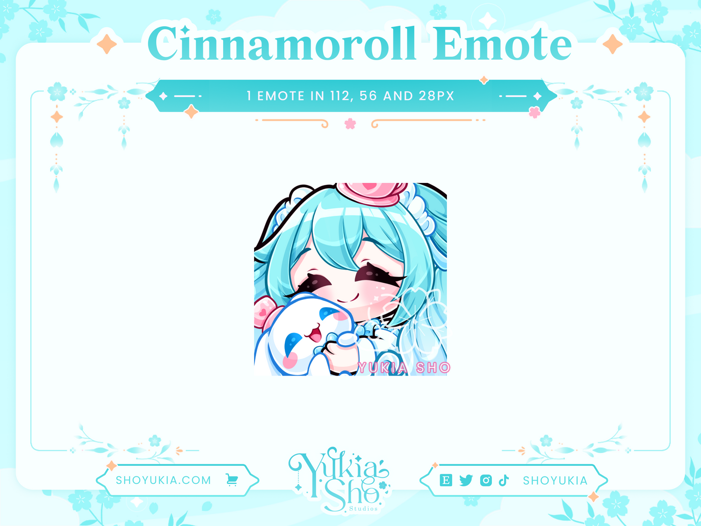 Kawaii Cinna Roll Emotes