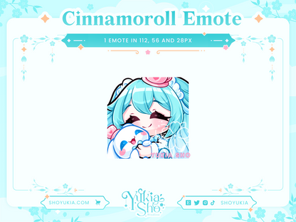 Kawaii Cinna Roll Emotes