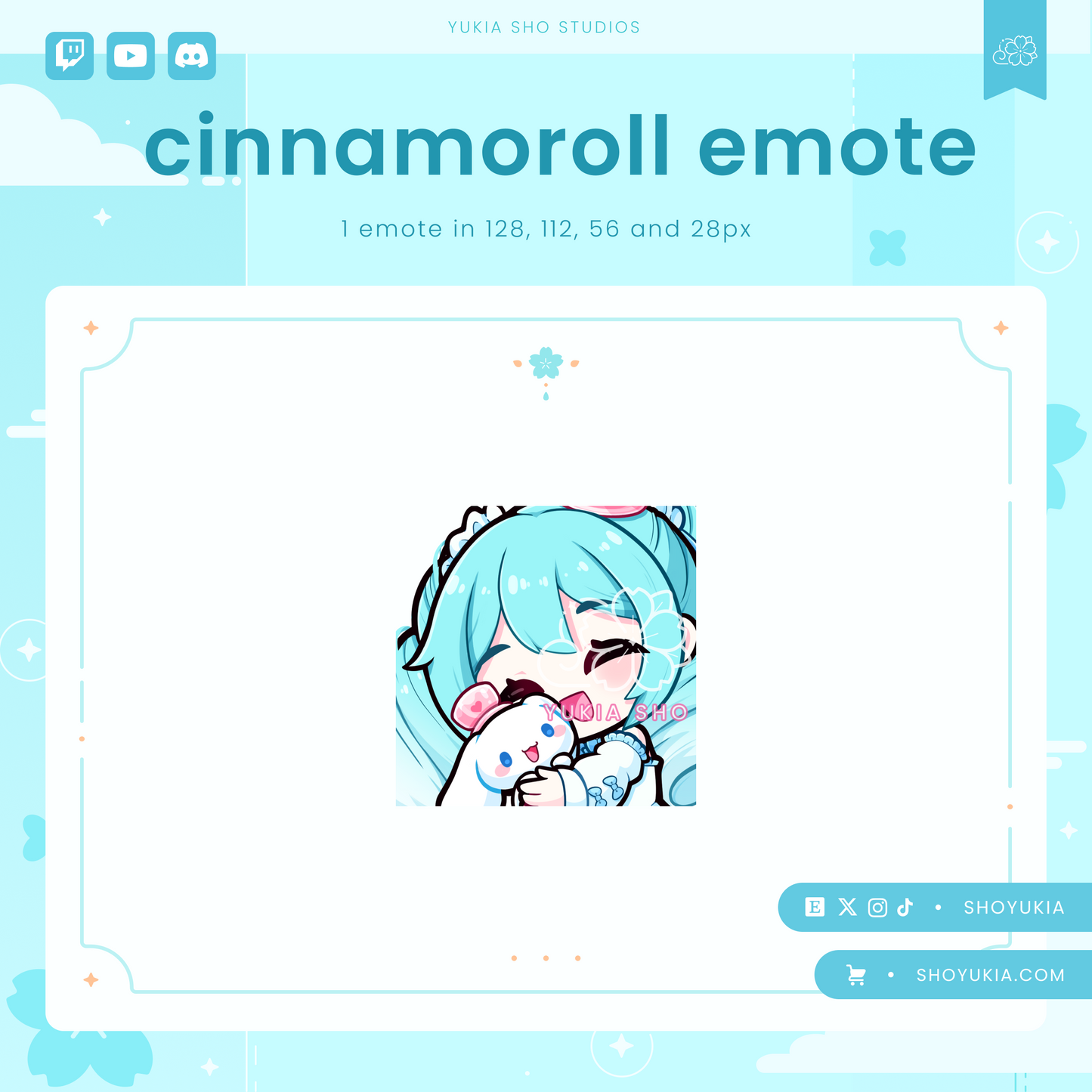 Genshin Impact Ayaka Emotes para Twitch/Discord