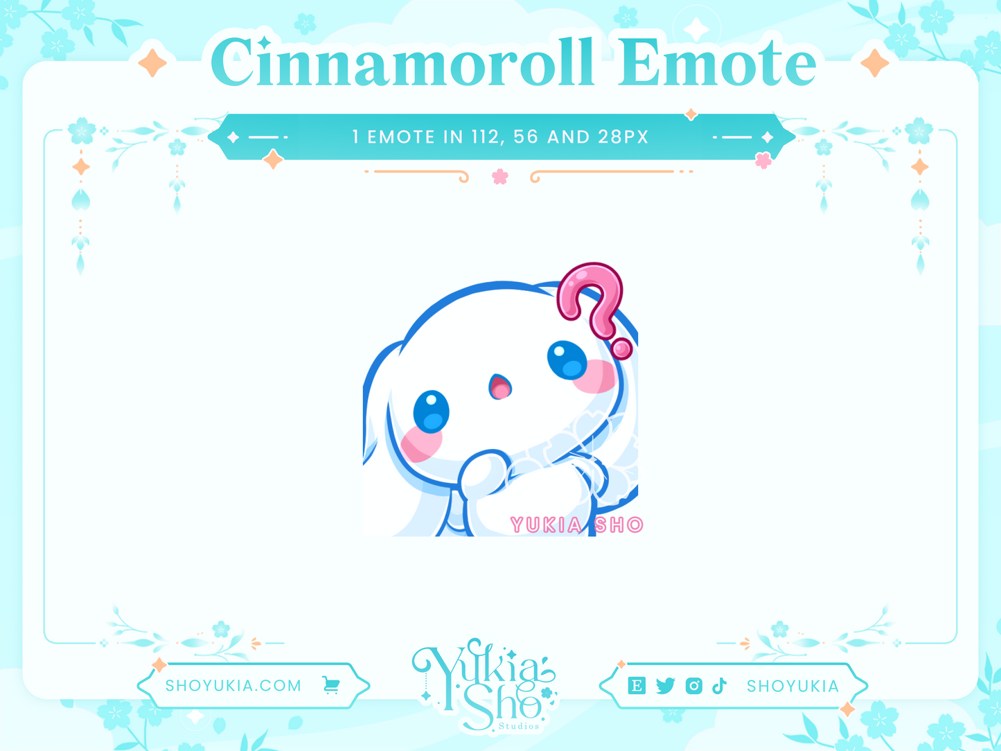 Kawaii Cinna Roll Emotes