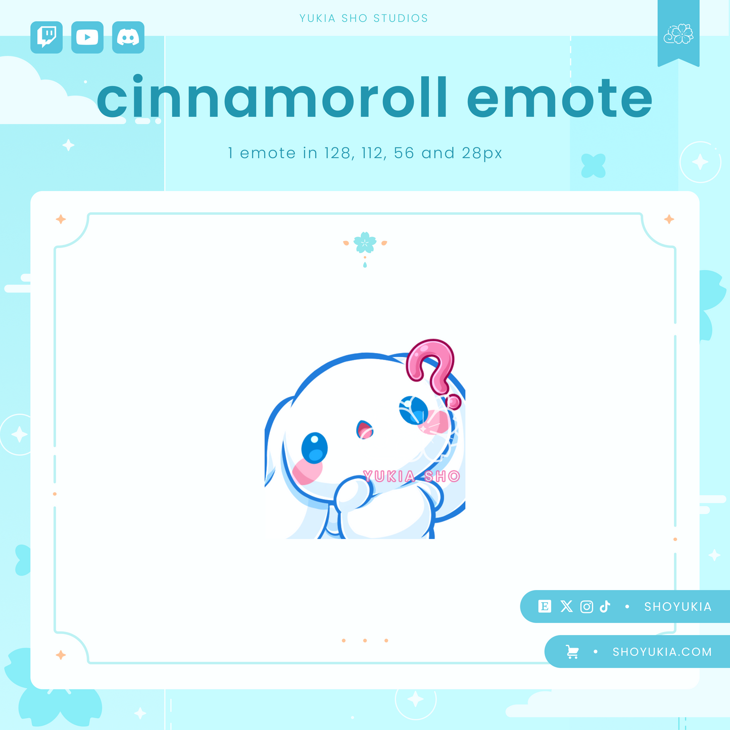 Genshin Impact Ayaka Emotes para Twitch/Discord