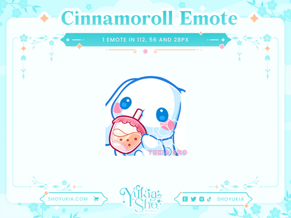 Kawaii Cinna Roll Emotes