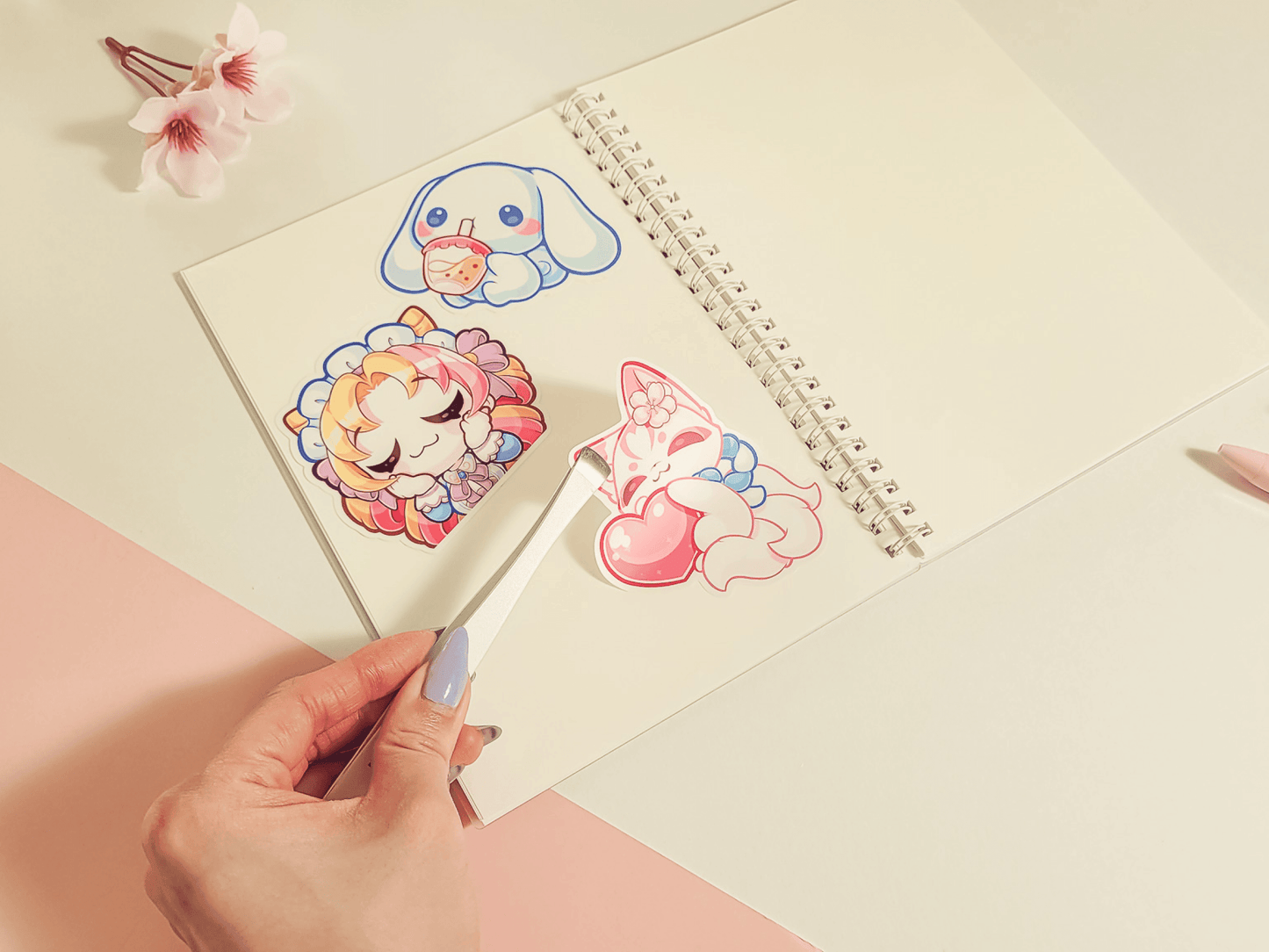 Cinna Roll A5 Reusable Sticker Book