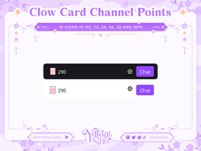 CC Clow Card Channel Points