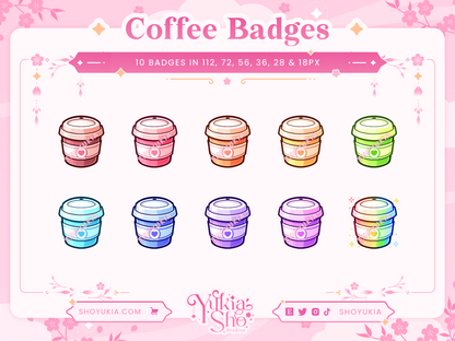 Coffee Sub Badges