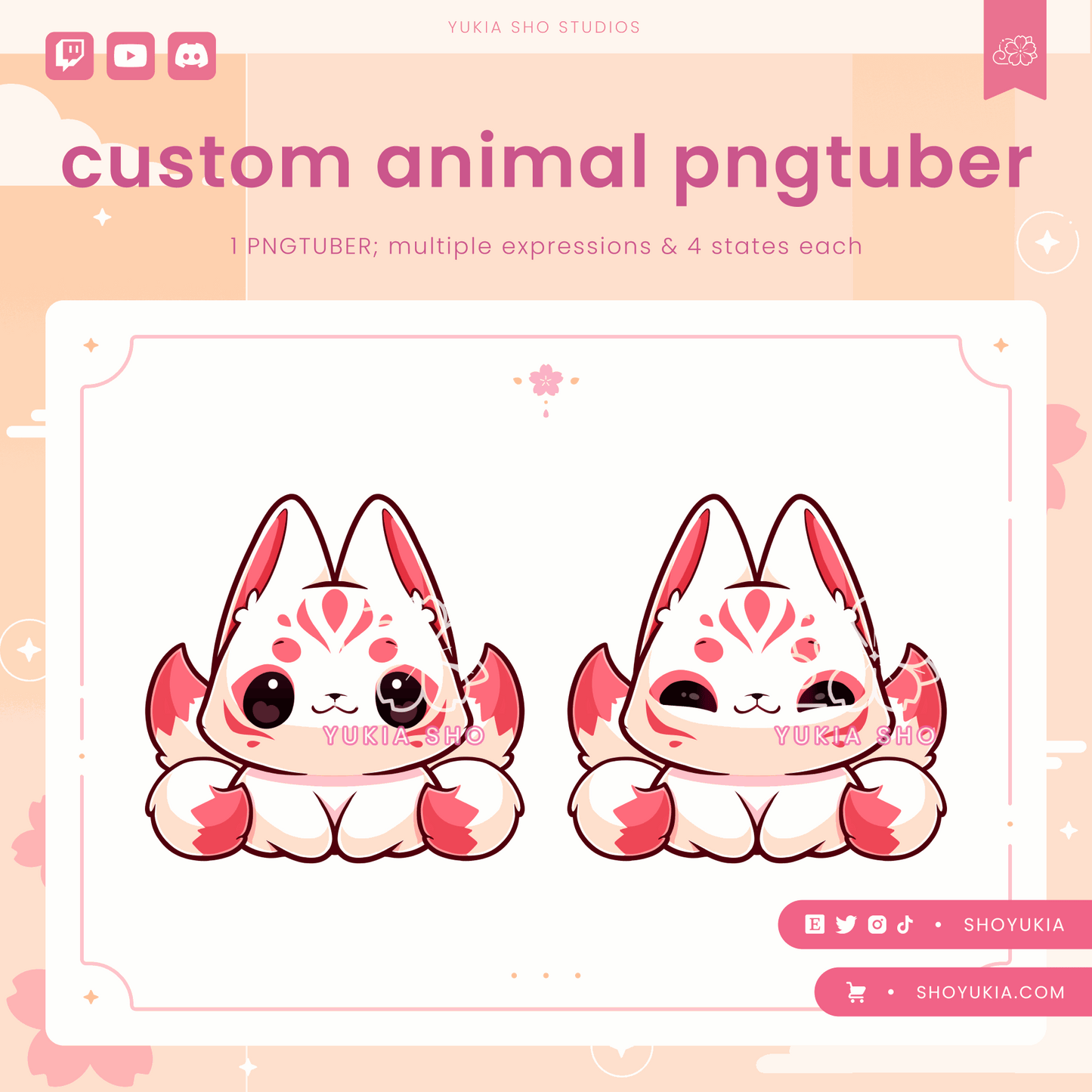 Custom Animal PNGTuber Commission