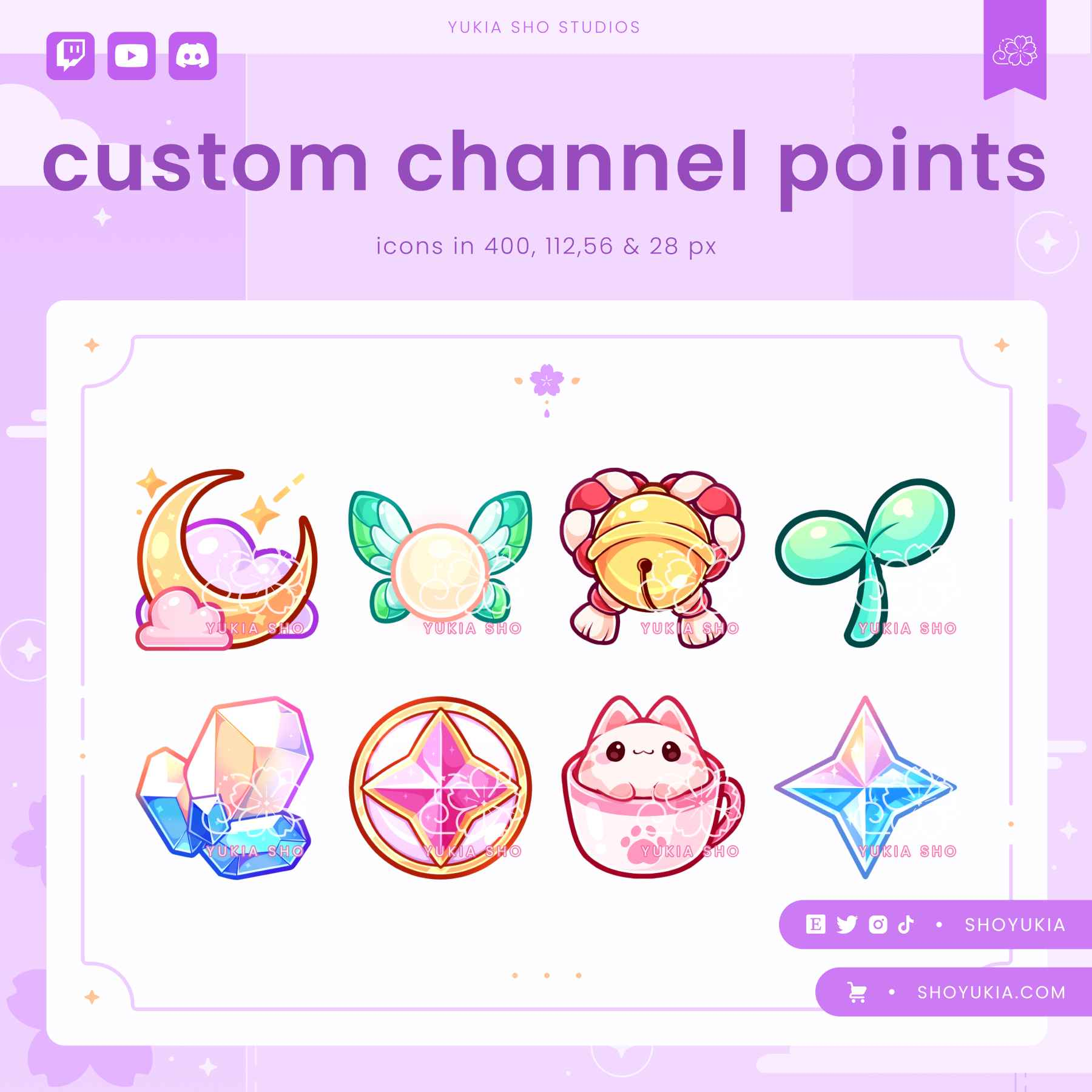 Custom Twitch Channel Point Icons | Unique & Personalized Designs ...