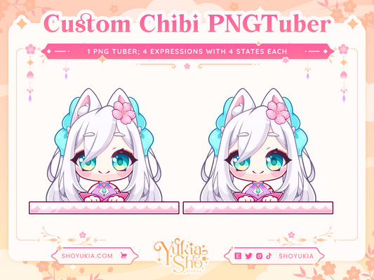 Custom Chibi PNGTuber Commission