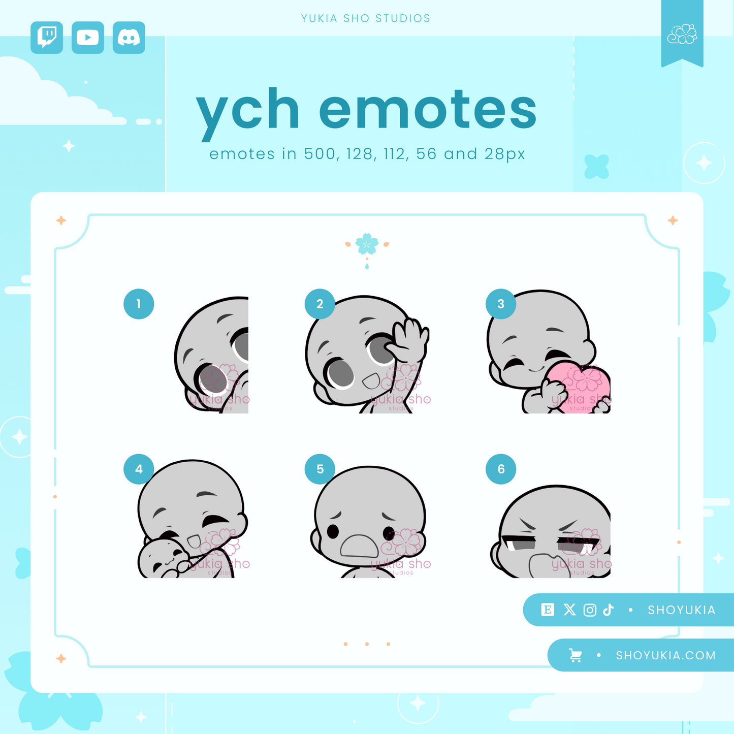 YCH Emote Commission