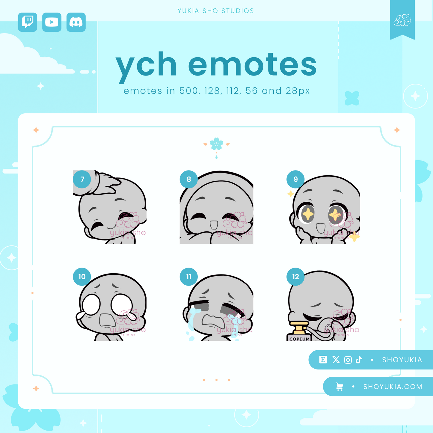 YCH Emote Commission