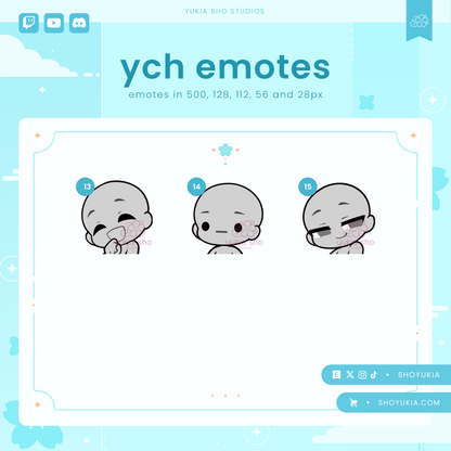 YCH Emote Commission