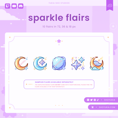 Cosmic Stars Sub Badges