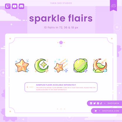Cosmic Stars Sub Badges