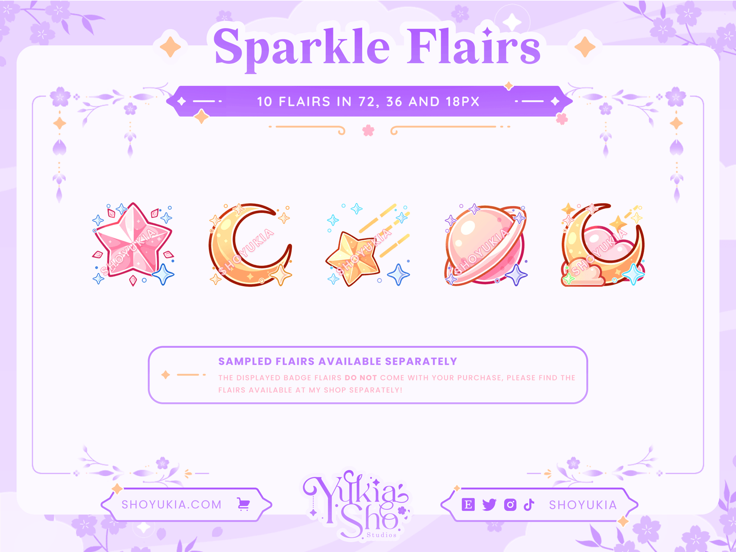 Cosmic Stars Sub Badges