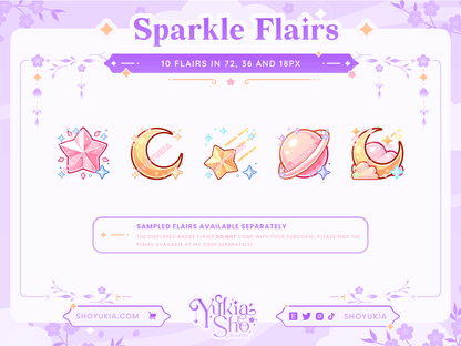 Cosmic Stars Sub Badges