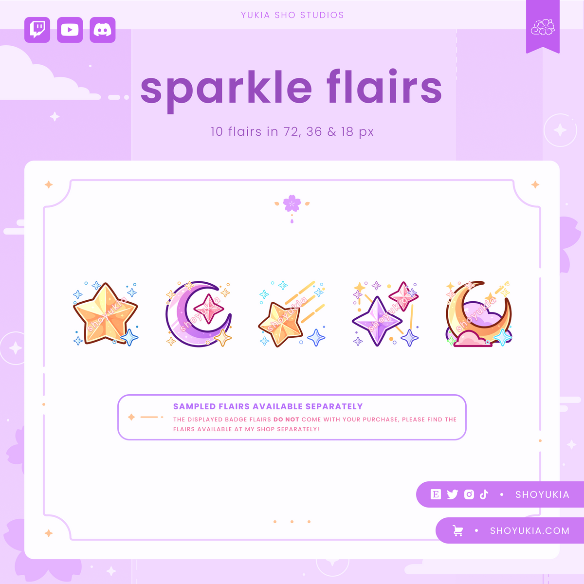 Cosmic Stars Sub Badges