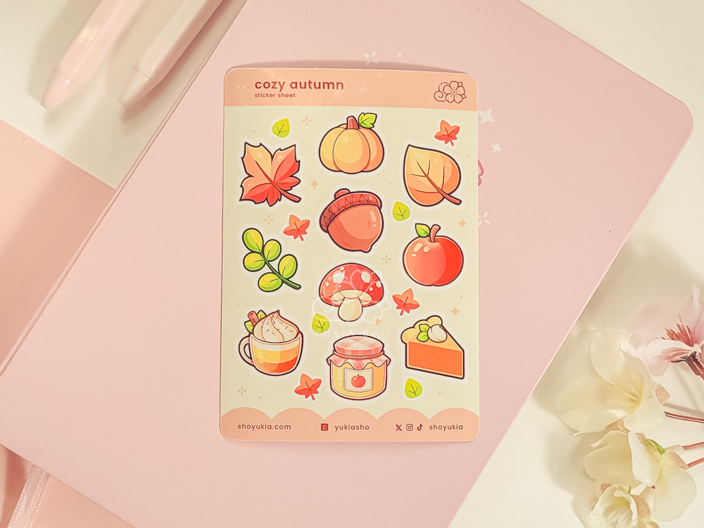 Cozy Autumn Mini Sticker Sheet
