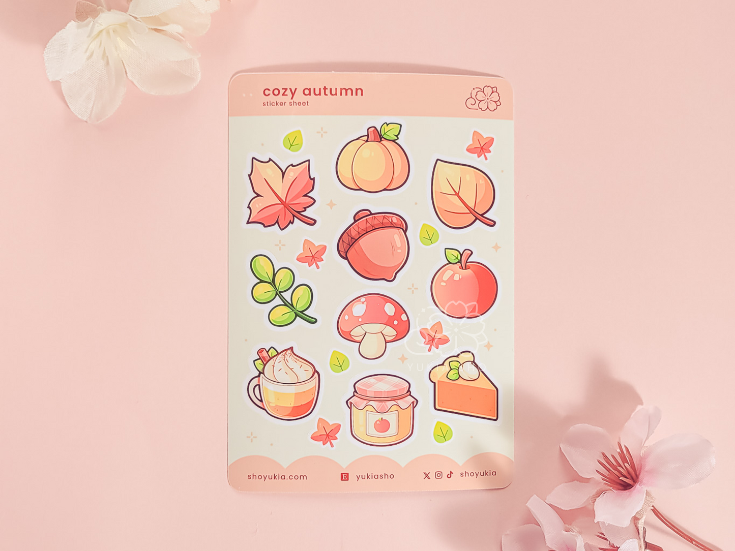 Cozy Autumn Mini Sticker Sheet