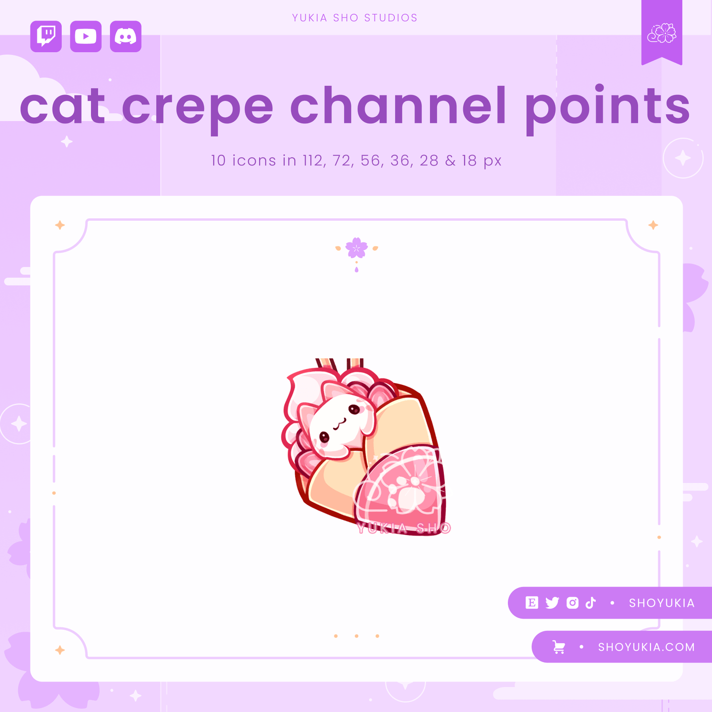 Cat Cafe Crepe Channel Points