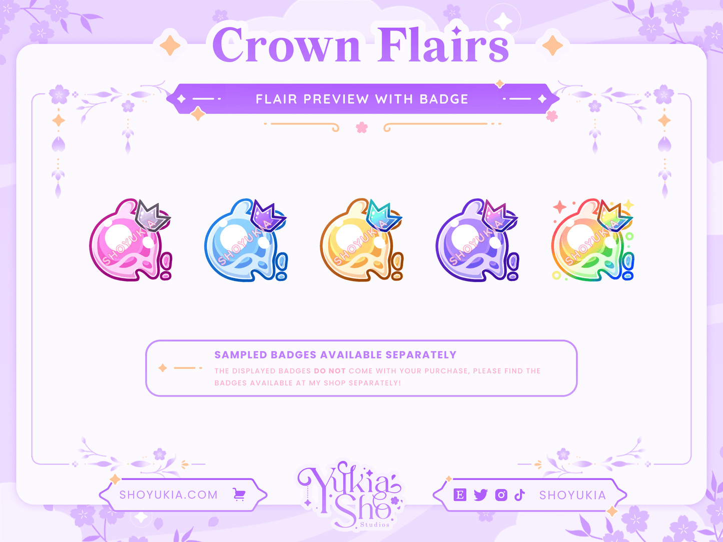 Crown Twitch Badge Flair (ANGLED)